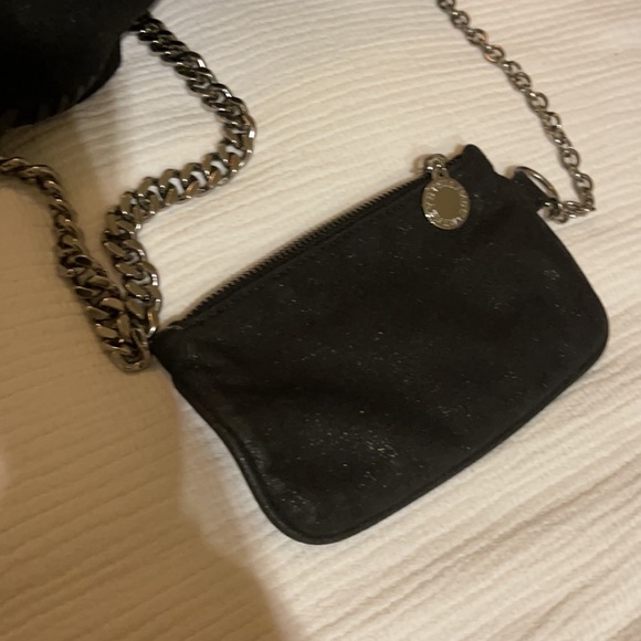 'Stella McCartney Falabella - Shaggy Deer' Faux Leather Foldover Tote - Picture 6 of 9